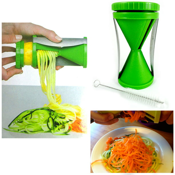 Vegetable Spiralizer Veggie Zucchini Spiral Slicer Pasta Noodle Spaghetti Maker 